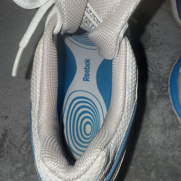 Reebok‎ EasyTone Women's Size 8 Blue & White Running/Toning Shoes - Picture 6 of 9